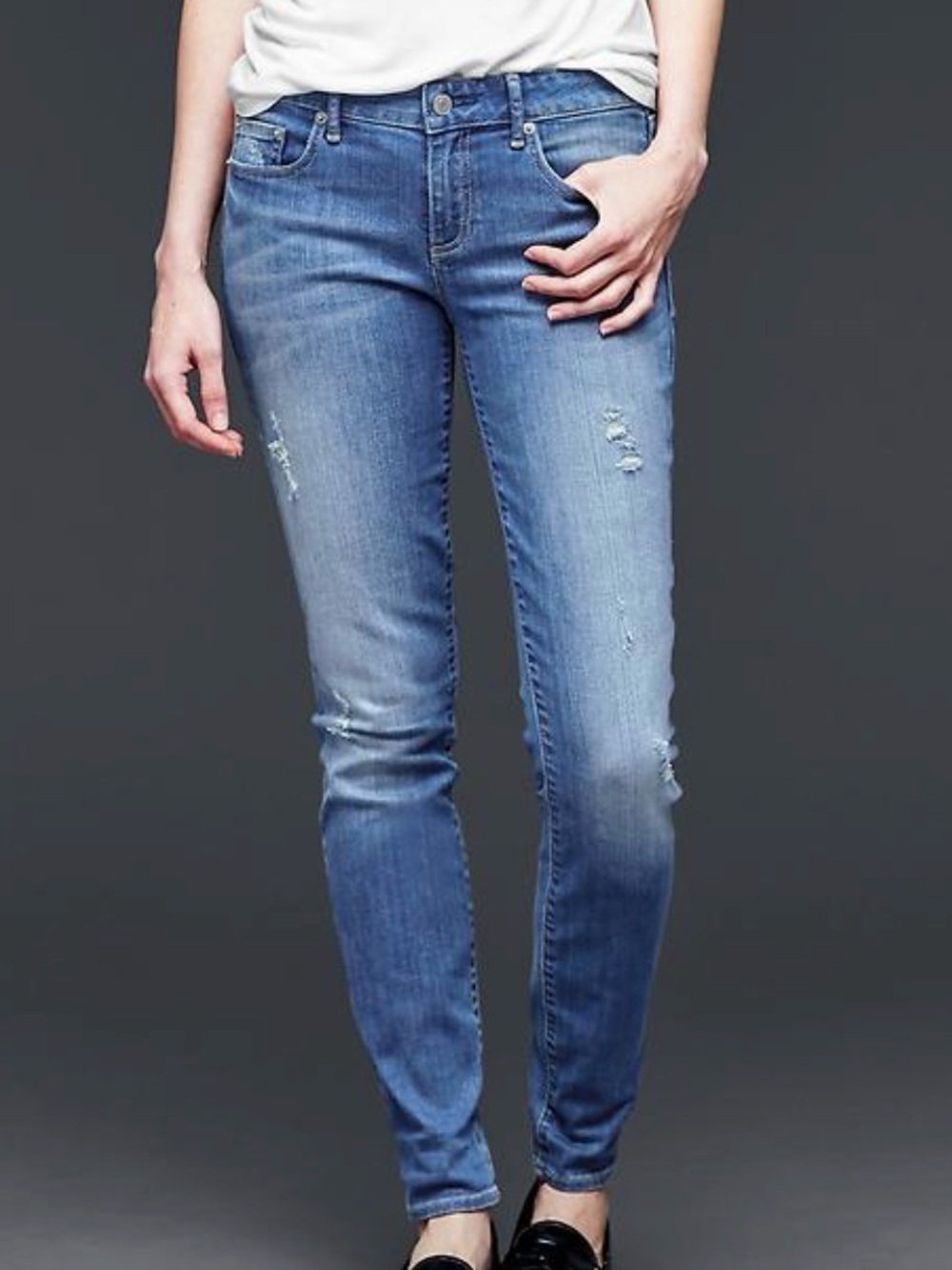 NWT Gap 1969 Always Skinny Jeans Color  Medium Indigo Size 27